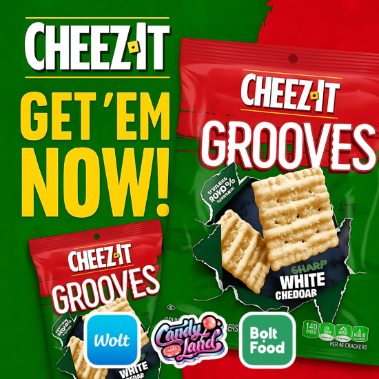 Cheez-It Grooves White Cheddar 92g