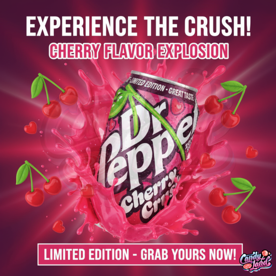 Dr. Pepper Cherry Crush Zero Sugar 330ml 