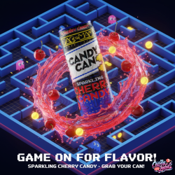 Candy Can Pac-Man Cherry Candy 330ml