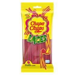 Chupa Chups Laces Strawberry 90g