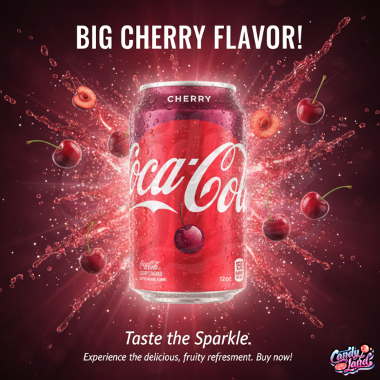 Coca Cola USA Cherry - cireșe 355ml