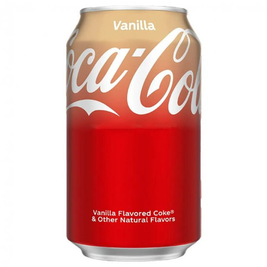 Coca Cola USA Vanilla - suc cu gust de vanilie 355ml [EXP 13/10/2025]