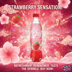 Coca Cola (CHINA) Strawberry 500ml