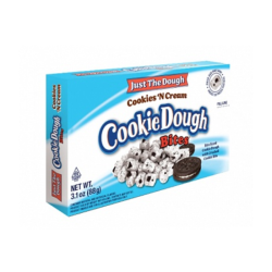 Just The Dough Cookie Dough Bites Cookies 'N Cream 88g