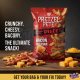 Pretzel Pete Smokey Bacon Cheddar Pretzel Pieces - branza si bacon 160g