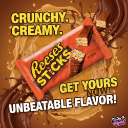 Reese's Sticks - unt de arahide 42g [EXP 21/10/2025]