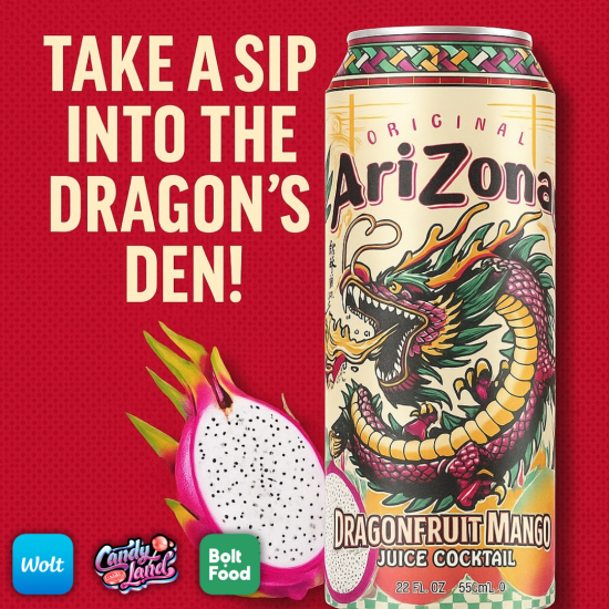 Arizona Dragonfruit Mango 650ml