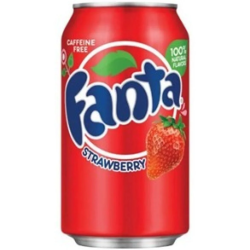 Fanta USA Strawberry - suc cu gust de căpșuni 355ml