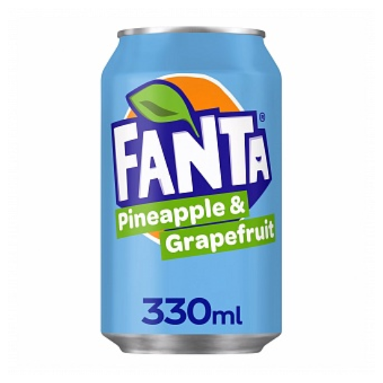 Fanta Pineapple & Grapefruit - suc cu gust de ananas și grapefruit 330ml