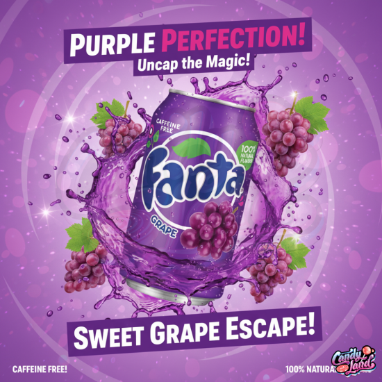 Fanta USA Grape - struguri 355ml