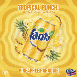 Fanta USA Pineapple - suc cu gust de ananas 355ml
