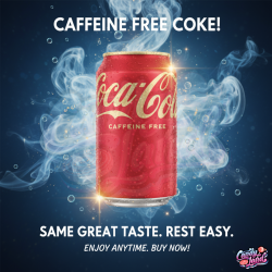 Coca Cola Caffeine Free 355ml USA