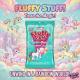 Charms Fluffy Stuff Rainbow Sherbet Cotton Candy - vată de zahăr cu gust de șerbet 60g