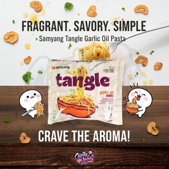 Samyang Tangle Garlic Oil Pasta 105g
