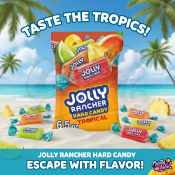 Jolly Rancher Hard Candy Tropical - fructe tropicale 184g