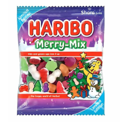 Haribo Merry Mix Clipstrip - jeleuri 160g