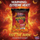Herr's Carolina Reaper Cheese Curls - branza si ardei iute 170g