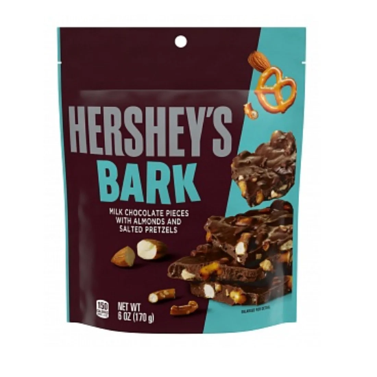 Hershey's Bark with Almonds & Salted Pretzels 170g
