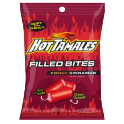Hot Tamales Filled Bites Fierce Cinnamon 85g