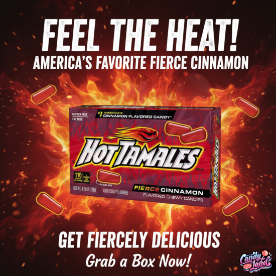 Hot Tamales Original Theatre Box - scorțișoară picantă 120g