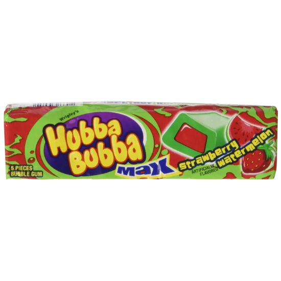 Hubba Bubba Max Gum Strawberry Watermelon 40g