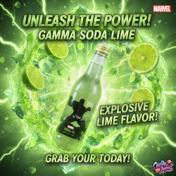 Marvel Hulk Gamma Sour Lime 330ml