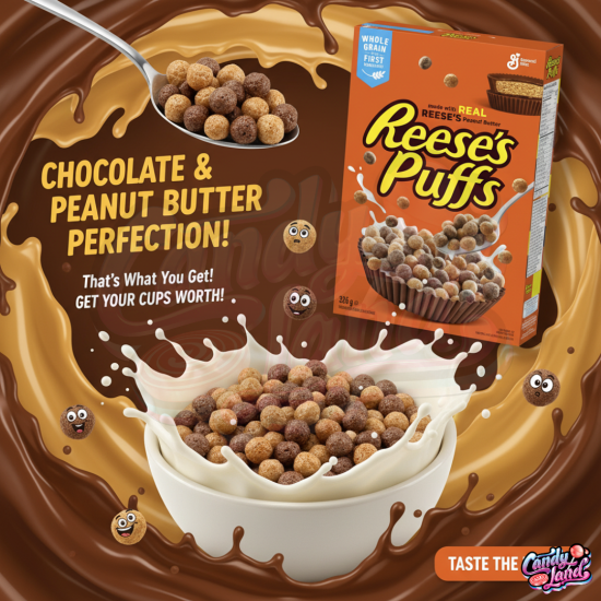 General Mills Reese's Puffs Cereal 326g (CANADA)  