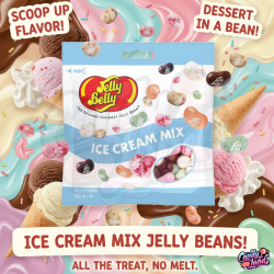 Jelly Belly Ice Cream Mix Jelly Beans - bomboane cu gust de înghețată 70g
