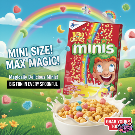 General Mills Lucky Charms Minis - cereale 297g