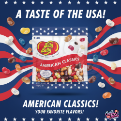 Jelly Belly American Classics Jelly Beans - bomboane cu gust de fructe 70g