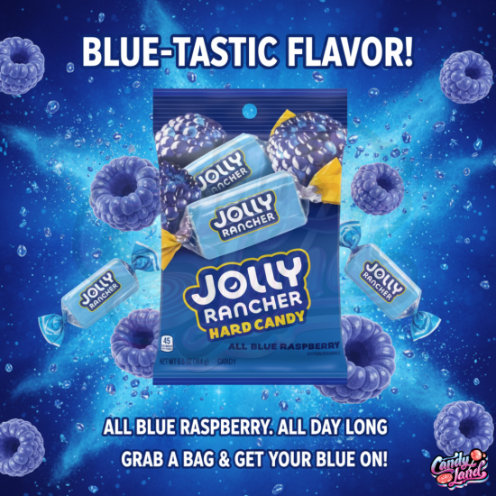Jolly Rancher Hard Candy All Blue Raspberry 184g Jolly Rancher Hard Candy All Blue Raspberry 184g