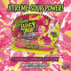 Bazooka Xtreme Juicy Drop Gummies Strawberry Lemonade - jeleuri cu gust de căpșuni 57g
