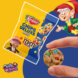 Keebler Chips Deluxe Minis Cookies with M&M's Minis - prăjituri cu gust de M&M's 45g