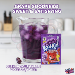 Kool Aid Grape Sachet - cu gust de struguri 3.9g