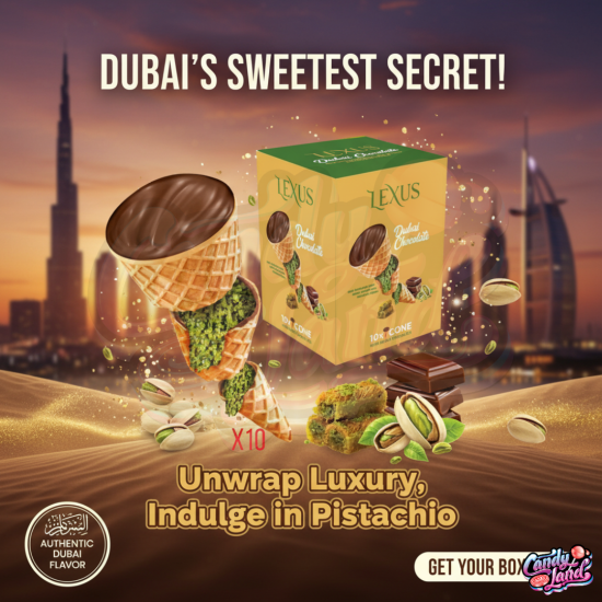Lexus Dubai Chocolate - ciocolată Dubai 135g