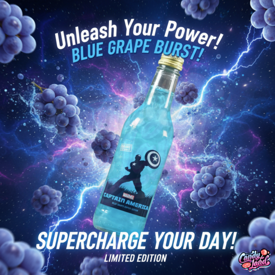Marvel Captain America Blue Grape Super Serum 330ml