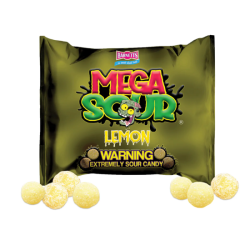 Barnetts Mega Sour Lemon 104g