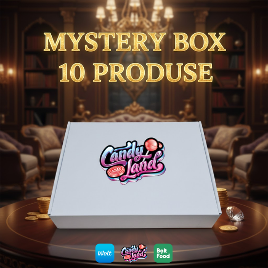 Mystery Box - 10 produse surpriză (CUTIE DE CADOU INCLUSĂ)