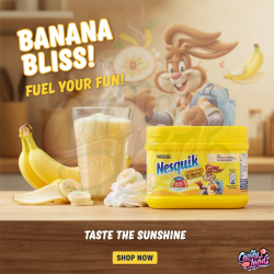 Nestle Nesquik Banana - cu gust de banane 300g