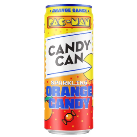 Candy Can Pac-Man Orange Candy 330ml Candy Can Pac-Man Orange Candy 330ml