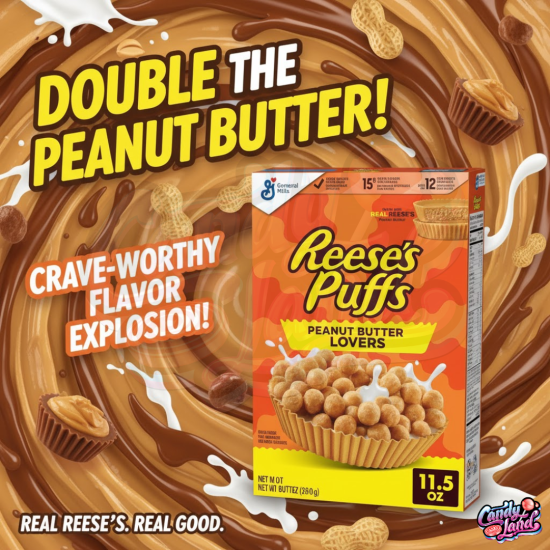 General Mills Reese's Puffs Peanut Butter Lovers 326g