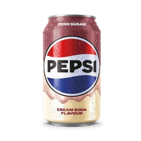 Pepsi (FĂRĂ ZAHĂR) Cream Soda 330ml