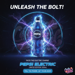 Pepsi Electric Blue 500ml [EXP 30/9/2025}