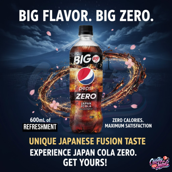 Pepsi (JAPAN) Cola ZERO 600ml