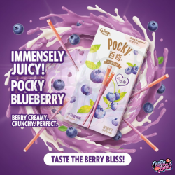 Pocky Heart Milk & Blueberry 45g CHN