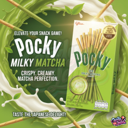 Pocky (JAPAN) Milky Matcha - ceai verde 35g