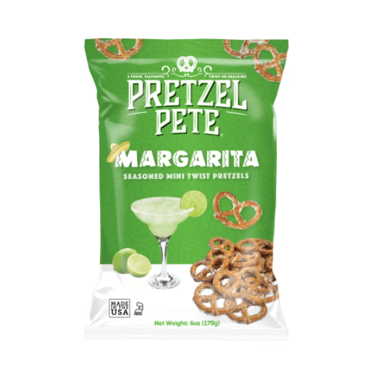 Pretzel Pete Mini Twist Pretzels Margarita 110g