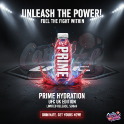 Prime Hydration Sports Drink UFC NEW UK 500ml