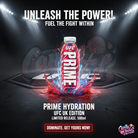 Prime Hydration Sports Drink UFC NEW UK 500ml