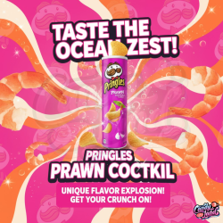 Pringles Prawn Cocktail 165g